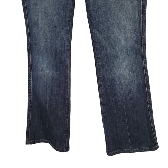 7 For All Mankind Womens Size 30 Jeans Swarovski Crystal A Pocket Stretch Flare - Picture 4 of 13